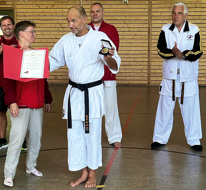 Foto von Dr. Carsten Brunner, Karate-Kämpfer, Kleinmachnow