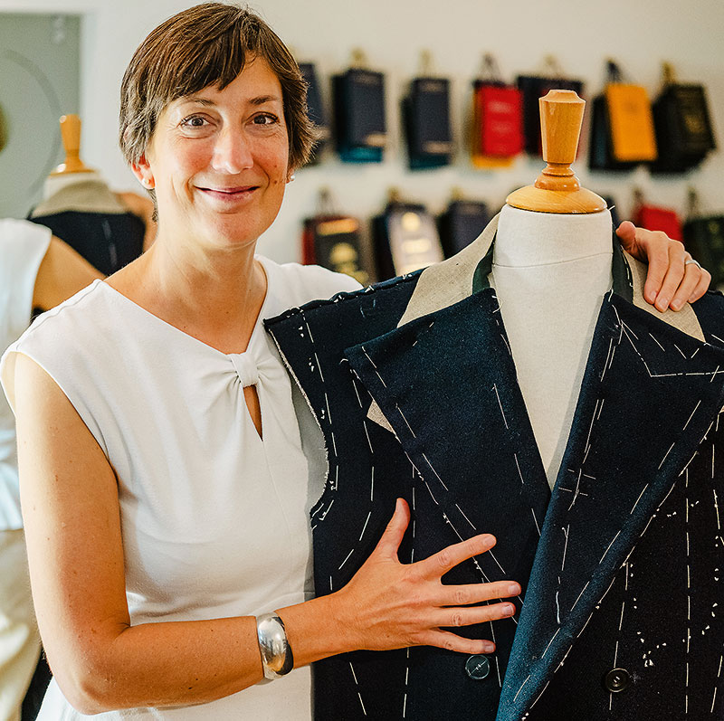 Foto von Kathrin Emmer von der Firma Handgefertigte Maßanzüge