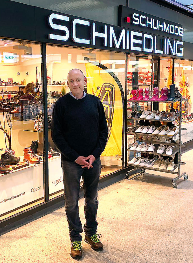 Foto von Andreas Schmiedling von der Firma Schuhmode Schmiedling Foto von Andreas Schmiedling von der Firma Schuhmode Schmiedling