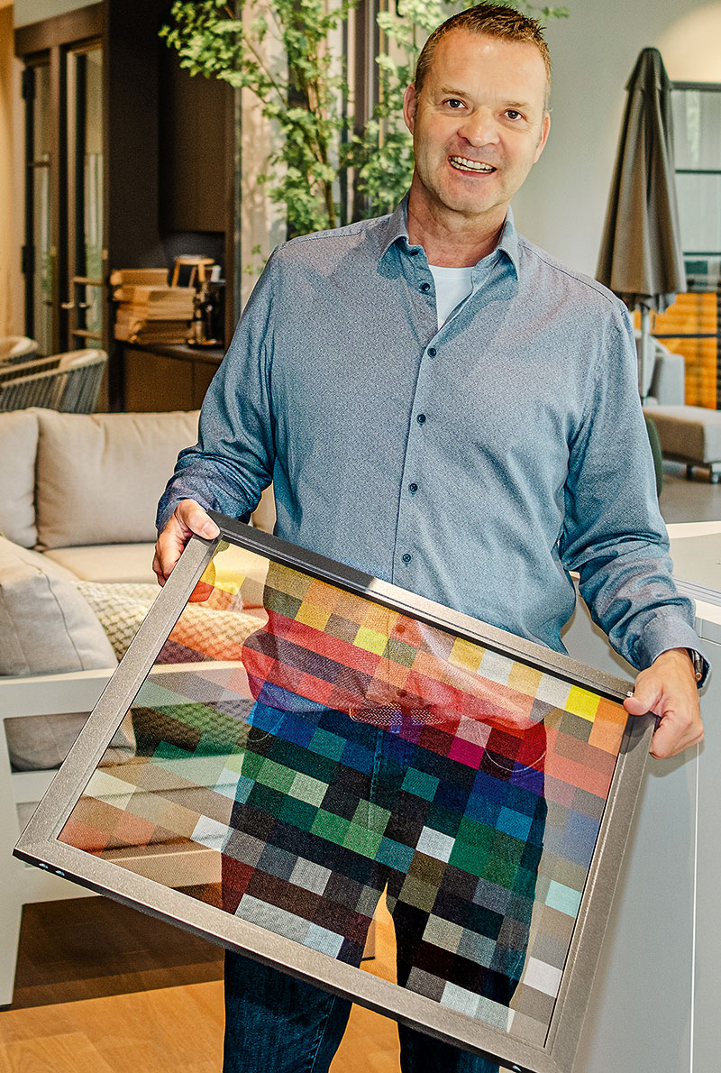 Foto von Bas Verbakel von der Firma Akzent Parkett Showroom Europarc Dreilinden