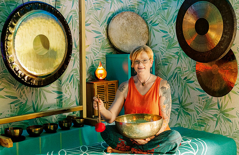 Foto von Ariane Schneider-Müllenstädt von der Firma Klangtherapeutische Praxis für Groß und Klein in Kleinmachnow