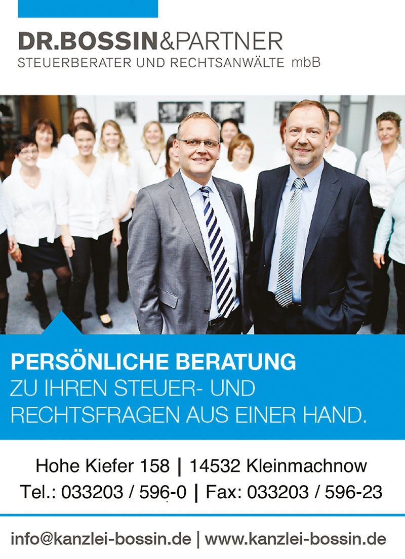 Foto von Dr. Ulrich Bossin von der Firma Dr. Bossin & Partner Steuerberater und Rechtsanwälte mbB Foto von Dr. Ulrich Bossin von der Firma Dr. Bossin & Partner Steuerberater und Rechtsanwälte mbB