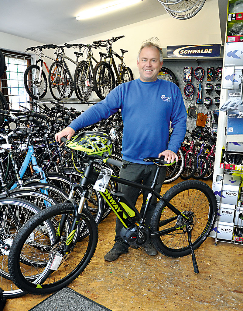 Foto von Mario Herrmann von der Firma Fahrradcenter Specht