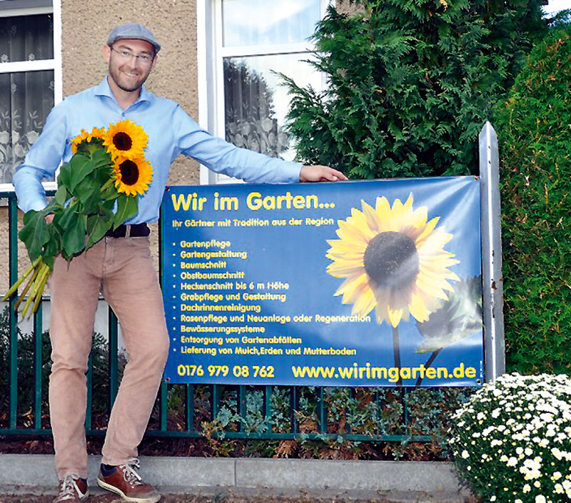 Foto von Marcel Uebscher von der Firma Wir im Garten UG (haftungsbeschränkt)