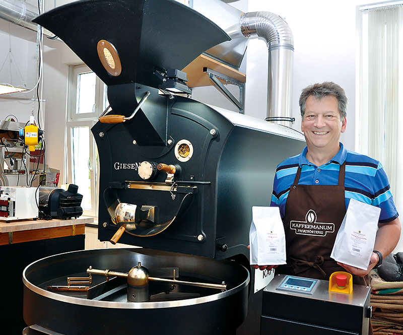 Foto von Volker Behrendt von der Firma KAFFEEMANUM – Privatrösterei