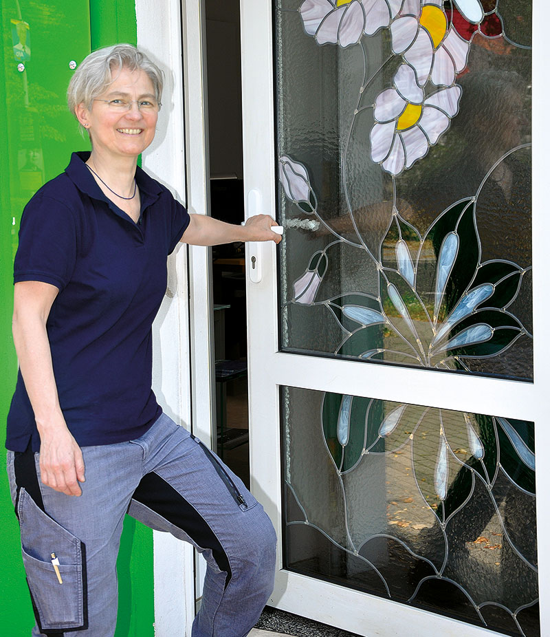 Foto von Carina Giepen von der Firma Bau- und Kunstglaserei Greve