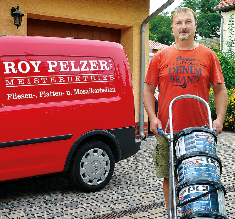 Foto von Roy Pelzer von der Firma Roy Pelzer GmbH Meisterbetrieb des Fliesenlegerhandwerks