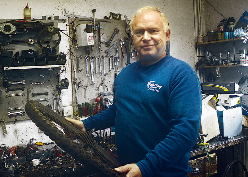 Foto von Mario Herrmann von der Firma Fahrradcenter Specht