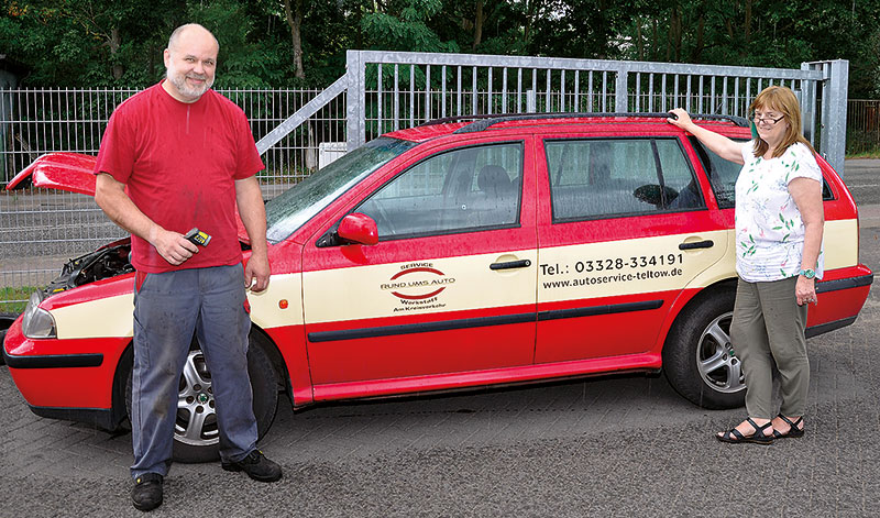 Foto von Frank Zillmann von der Firma Service rund ums Auto, Werkstatt am Kreisverkehr