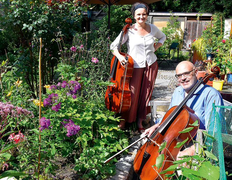 Foto von Marie Schneider und Joachim Kosack, Seifenoper „Kleinmachnow, Großmachnow“, Kleinmachnow