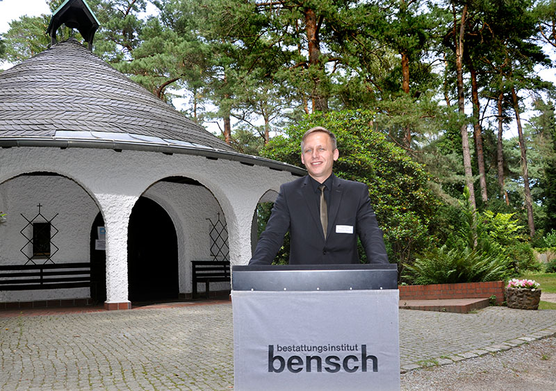 Foto von Matthias Bensch von der Firma Bestattungsinstitut Bensch; Kleinmachnow