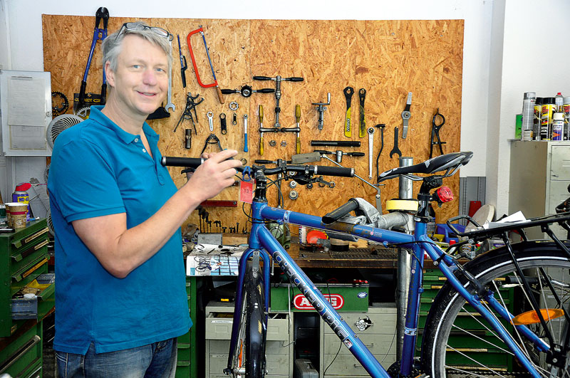 Foto von Axel Roßius von der Firma Axels Fahrradladen