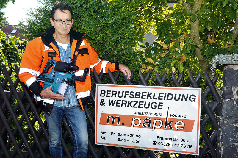 Foto von Mario Päpke von der Firma Werkzeughandel & Arbeitsschutz A bis Z