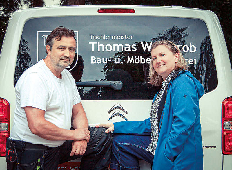 Foto von Thomas Wischrob von der Firma Bau- und Möbeltischlerei Thomas Wischrob