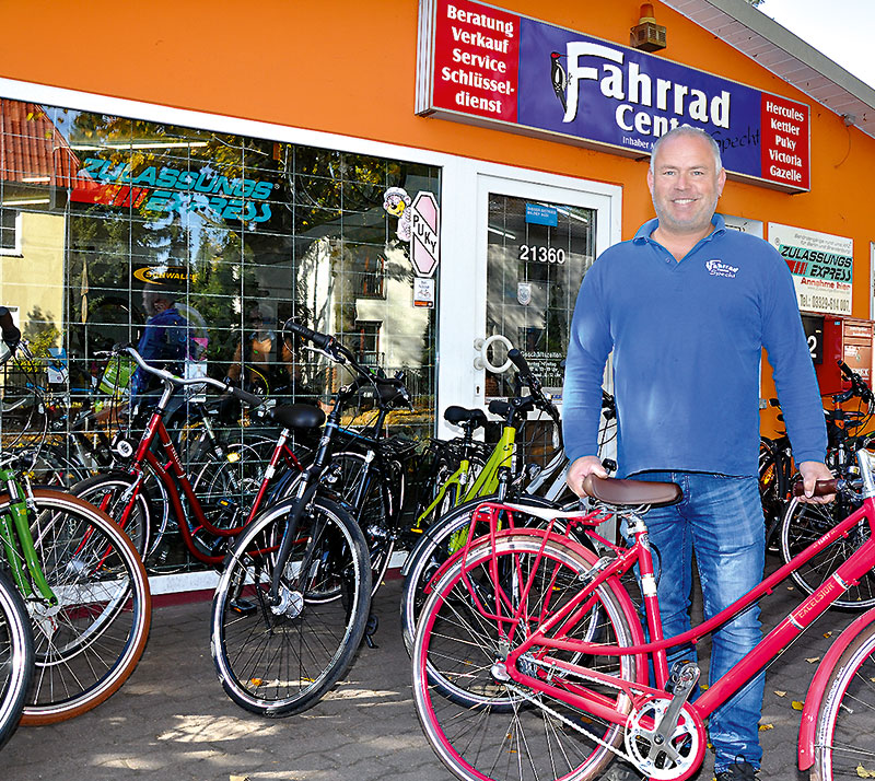 Foto von Mario Herrmann von der Firma Fahrradcenter Specht