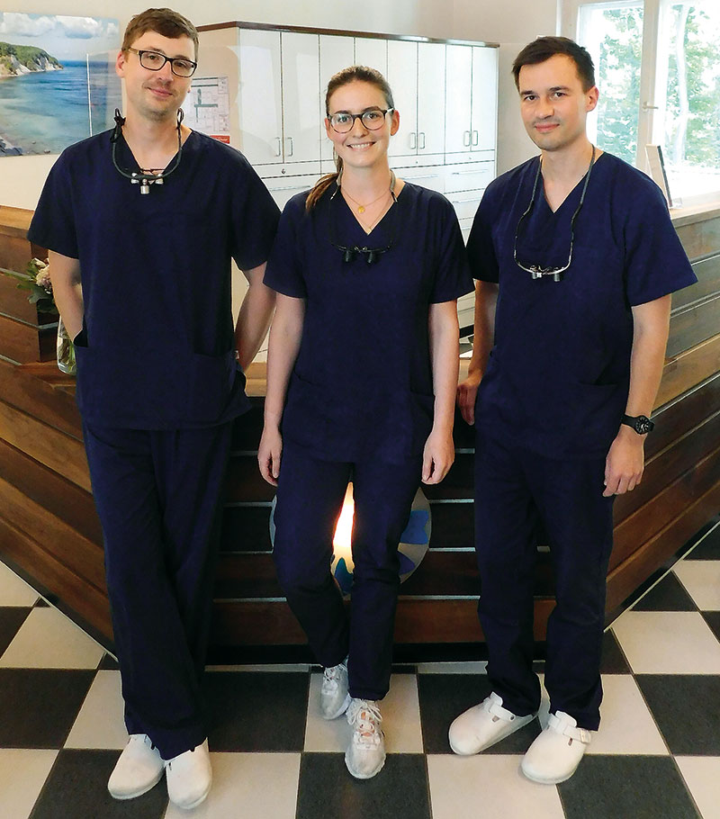 Foto von Dr. Sascha Saupe und Dr. Erik Schwarz von der Firma Zahnarztpraxis Dr. Saupe & Dr. Schwarz