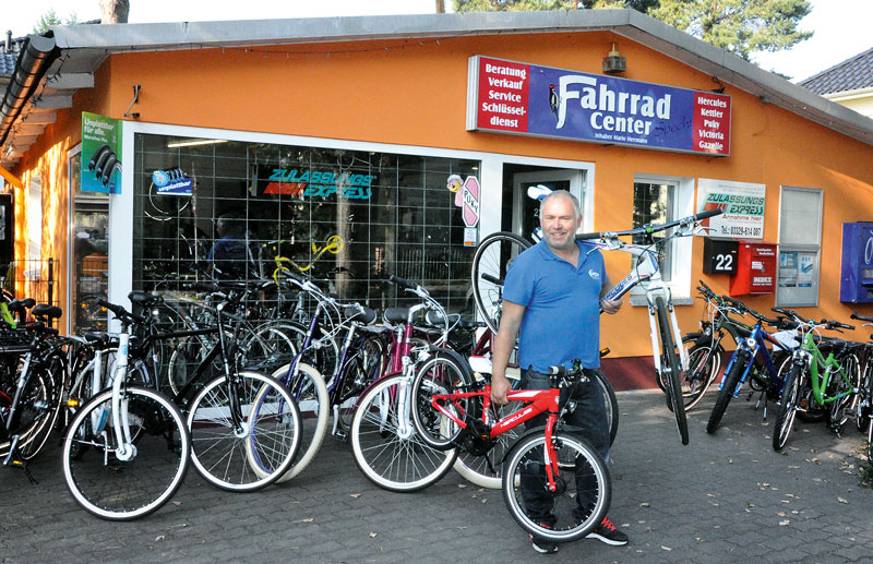 Foto von Mario Herrmann von der Firma Fahrradcenter Specht