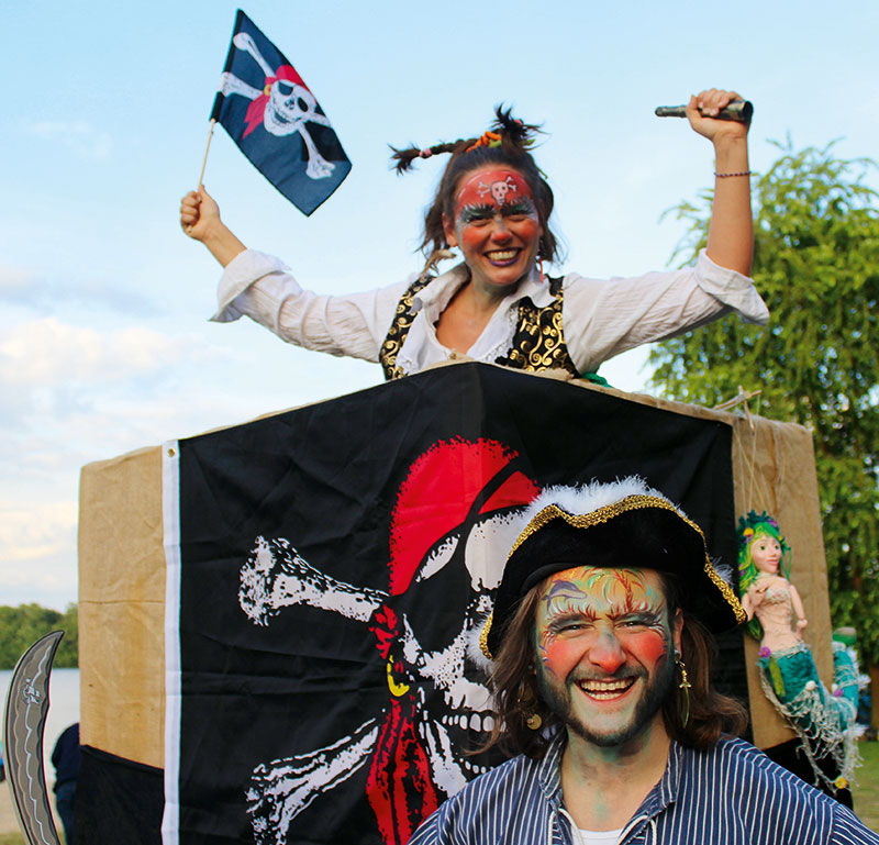 Foto von Paula Hannaske und Timur Čutkov, Clowns, Königs Wusterhausen