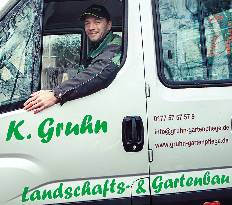 Foto von Kristoffer Gruhn von der Firma K. Gruhn Landschafts- & Gartenbau