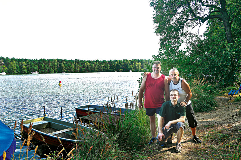 Foto von Berthold Tschorn und René Jahn von der Firma Campingplatz D66 Am Schmöldesee bei Prieros