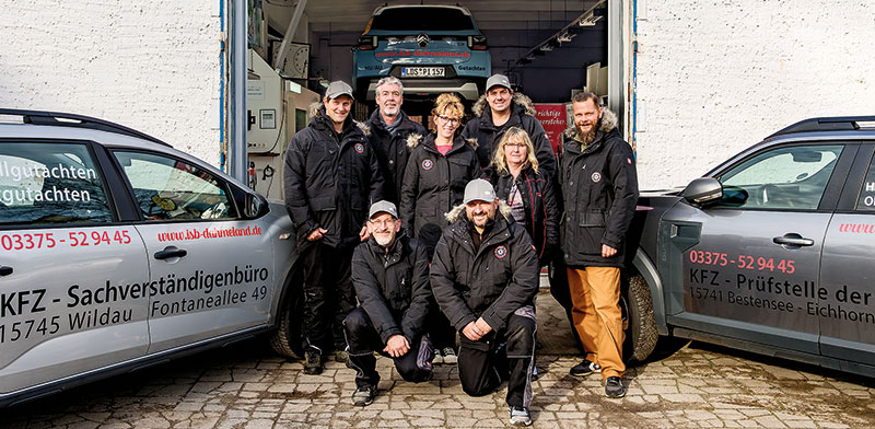 Foto von Marco Häusler und Carl-Christoph Müller von der Firma ISB Dahmeland GmbH & Co. KG