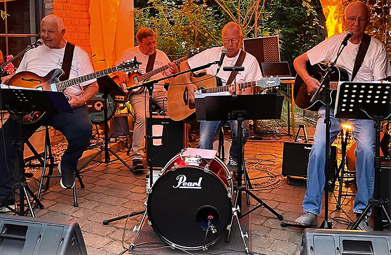 Foto von Martin Meinert, Band „Bodenständig“, Königs Wusterhausen