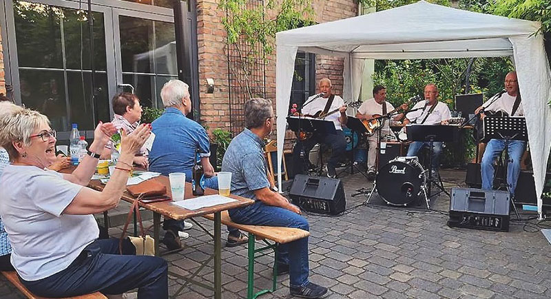 Foto von Martin Meinert, Band „Bodenständig“, Königs Wusterhausen