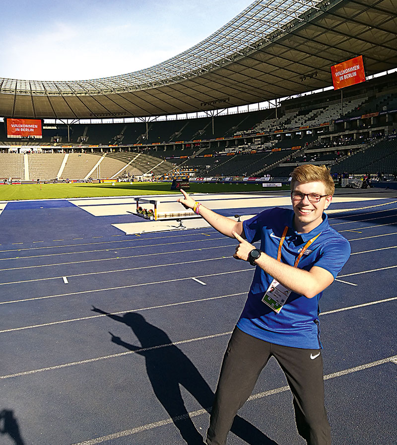 Foto von Alexander Wawra, Leichtathletik-Kampfrichter, Königs Wusterhausen