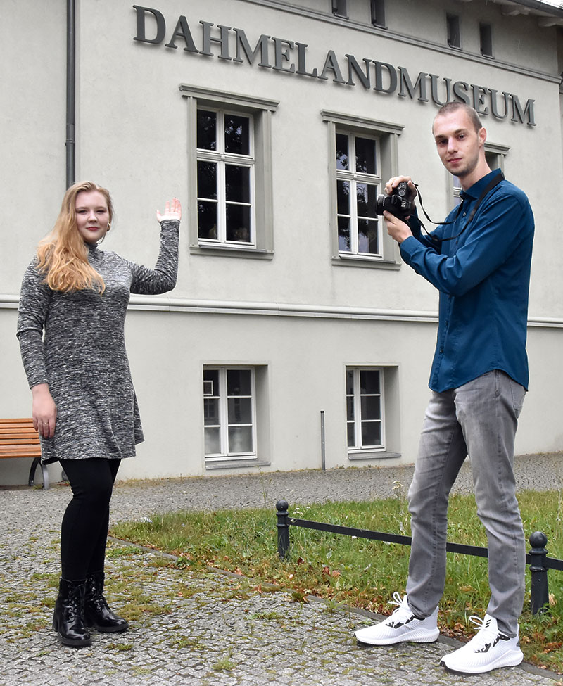 Foto von Annegrit Hübner und Richard Franke, Dahmelandmuseum-Videos, Königs Wusterhausen