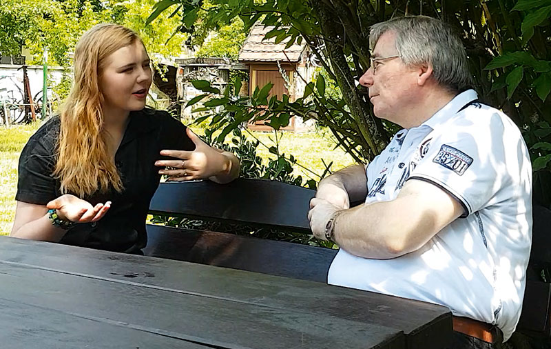 Foto von Annegrit Hübner und Richard Franke, Dahmelandmuseum-Videos, Königs Wusterhausen