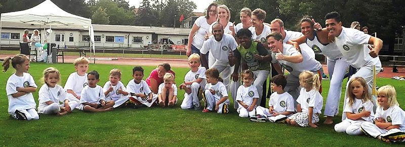 Foto von Katrin Kulig und Ronaldo Pereira, Capoeira-Gruppe, Königs Wusterhausen