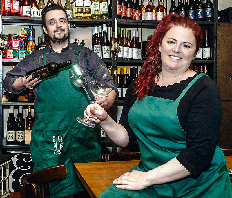 Foto von Steffi Schlegel von der Firma Weinladen am Kanal