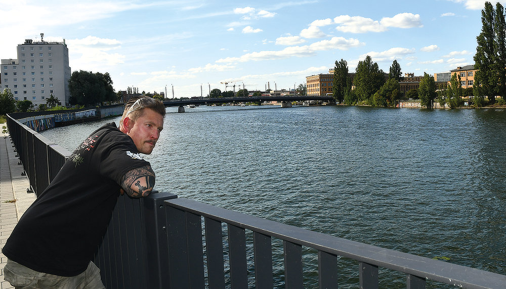 Foto von Oscar Schulz, Metallkünstler, Rahnsdorf