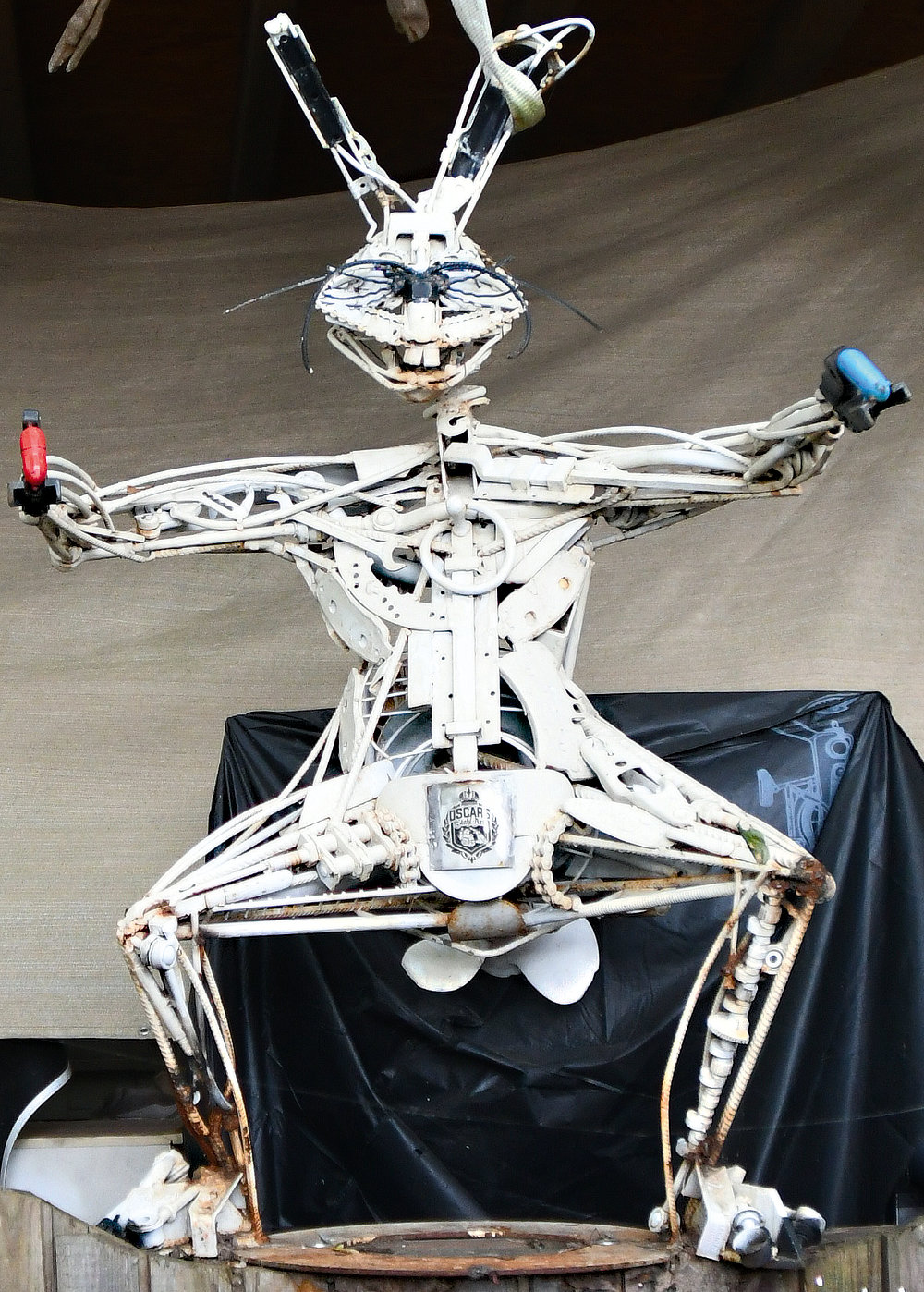 Foto von Oscar Schulz, Metallkünstler, Rahnsdorf