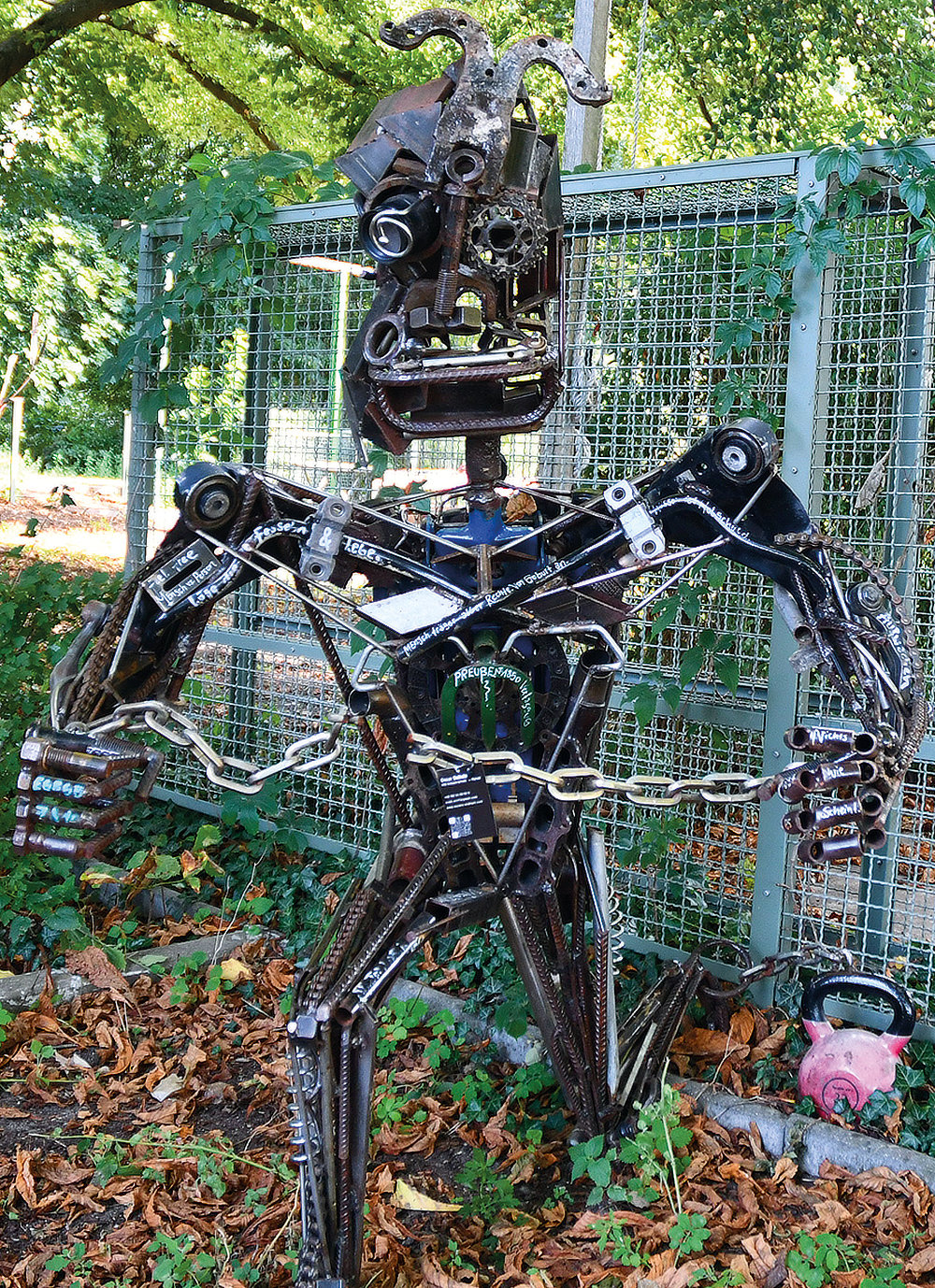 Foto von Oscar Schulz, Metallkünstler, Rahnsdorf