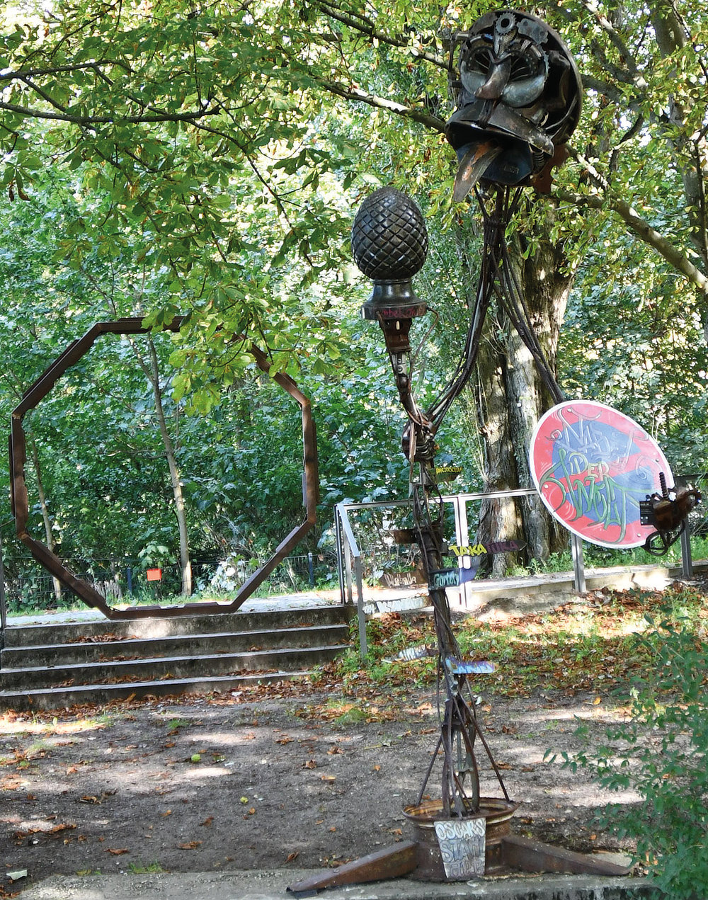 Foto von Oscar Schulz, Metallkünstler, Rahnsdorf