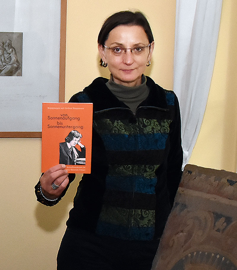 Foto von Dr. Katrin Sell, „Literaturbraut“, Rahnsdorf