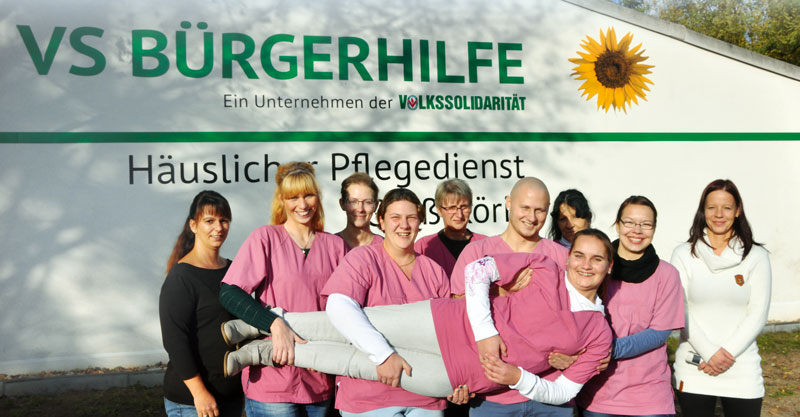 Foto von Carola Ahlert von der Firma VS Bürgerhilfe; Häuslicher Pflegedienst