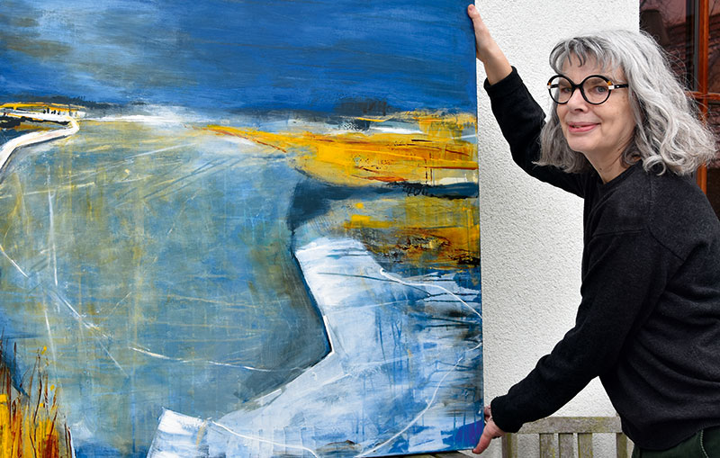 Foto von Hilla Hölter, Künstlerin, Schenkenländchen