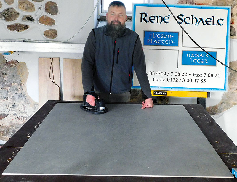 Foto von René Schaele von der Firma René Schaele Fliesenleger