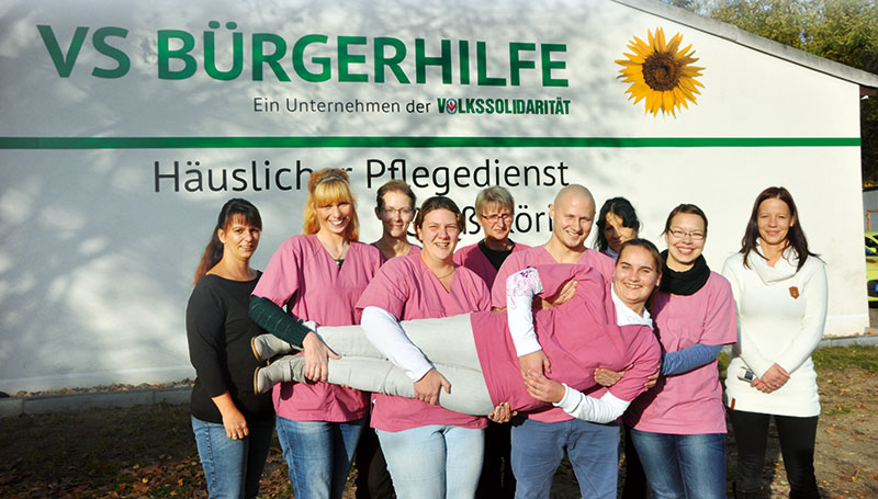 Foto von Carola Ahlert von der Firma VS Bürgerhilfe gemeinnützige GmbH; Häuslicher Pflegedienst