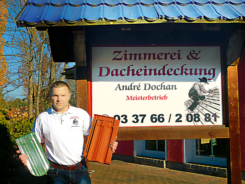 Foto von André Dochan von der Firma Zimmerei & Dacheindeckung André Dochan GmbH