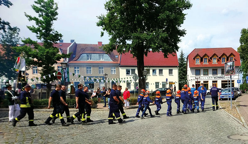 Foto von Peter Kohlhase und Sven Schütze, Freiwillige Feuerwehr Teupitz, Schenkenländchen