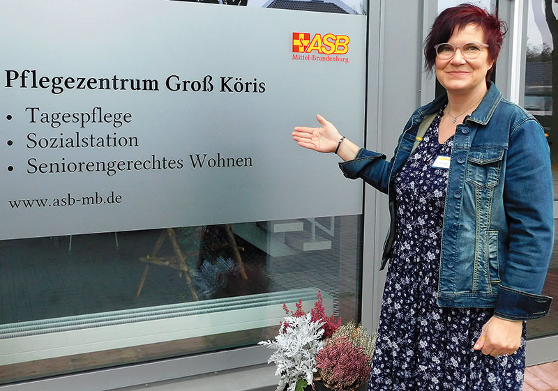 Foto von Denise Garbotz von der Firma ASB Mittel-Brandenburg Pflegezentrum Groß Köris