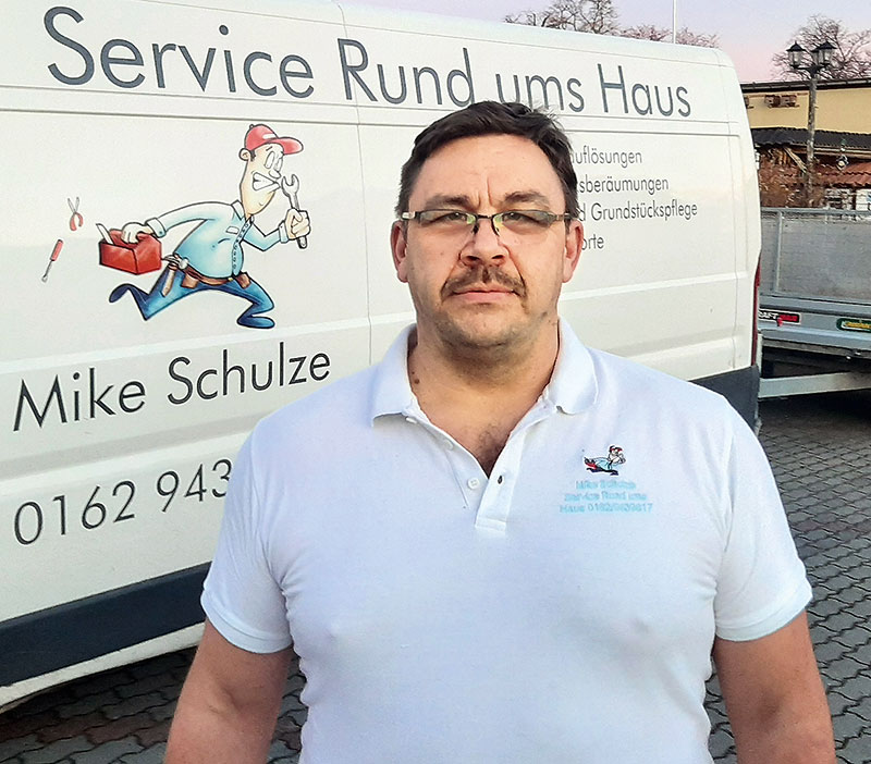 Foto von Mike Schulze von der Firma Mike Schulze Service Rund ums Haus