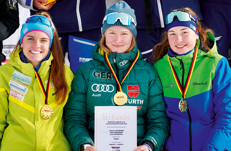 Foto von Lilian Zurawski, Skisportlerin, Wandlitz