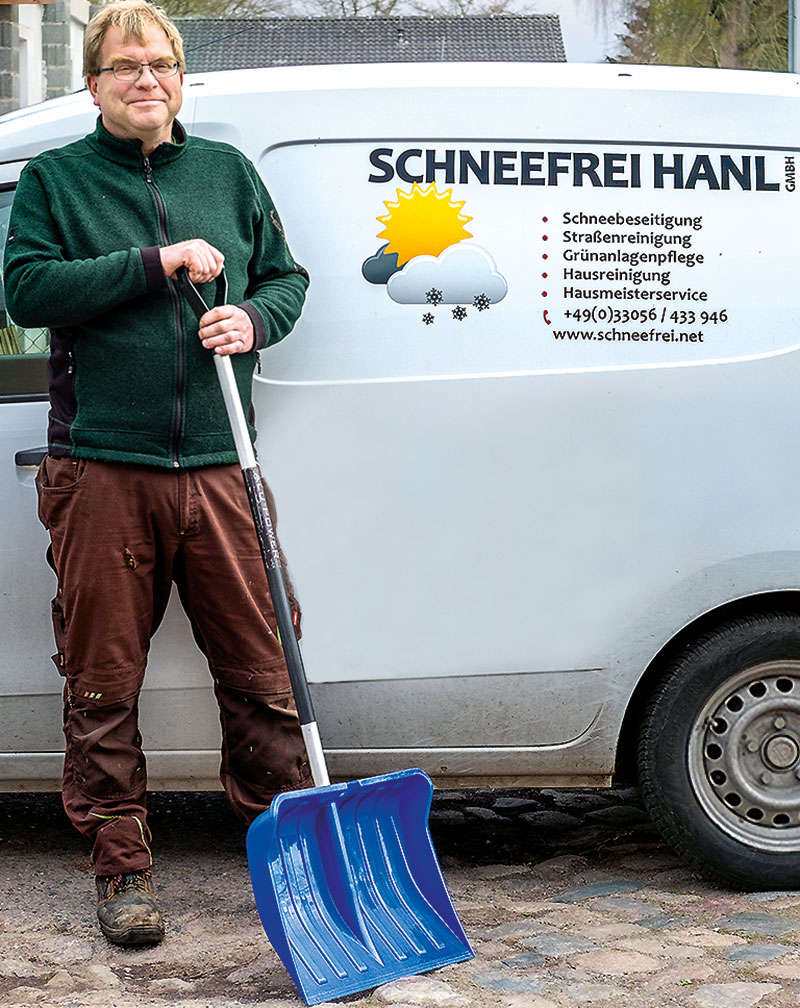 Foto von Ronny Eisermann von der Firma Schneefrei Hanl GmbH