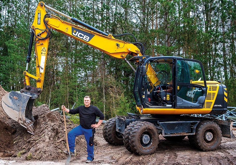 Foto von Maik Peters von der Firma Erdbau Peters