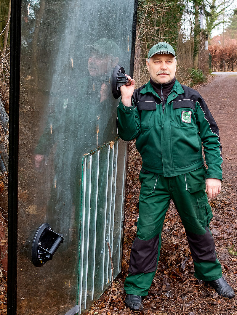 Foto von Jürgen Hintze von der Firma Glaserei Jürgen Hintze Innungsbetrieb