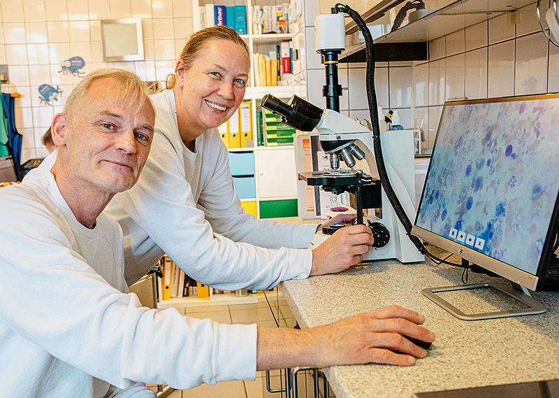 Foto von Dorothee Kammbach und Christian Kammbach von der Firma Tierarztpraxis Kammbach